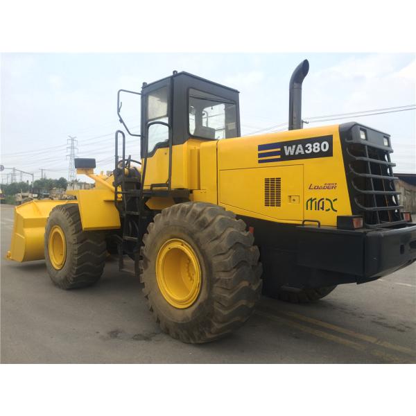 Bucket 3m3 Second Hand Hydraulic Wheel Loader Komatsu WA380 - 3
