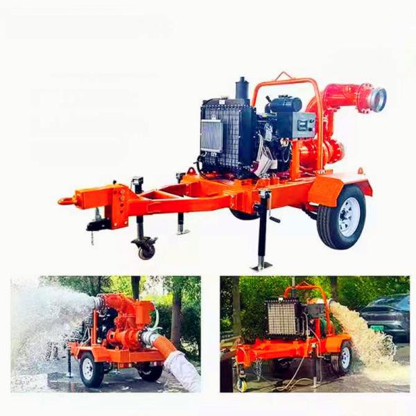 Agricultural Water Pump Portable Self Priming Pump 6Inch Diesel Water Pump