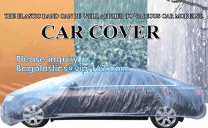 China Disposable Car Covers Clothes,  Universal Covering Prevent Dust For Car, Vehicle Covers, With Elastic Band wholesale