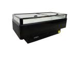 Sliding Door Commercial Refrigerator Supplier With Stainless Steel Pipe Bumper