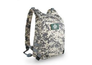 China Full Printing Military Style Backpack , Outdoor Shoulder Bag Velcro Seal Design wholesale
