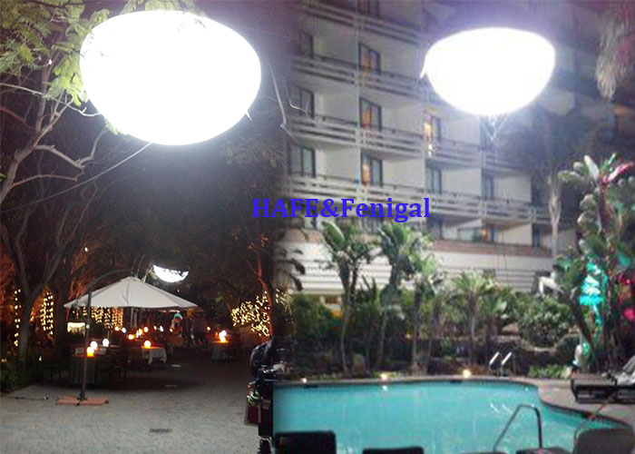 Ellipse 3.6kw Helium Air-filled Dimmable LED DMX CRMX Control Film Balloon Light