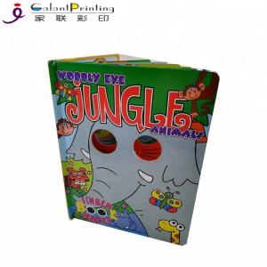 China A4 A5 A3 Paper Printing Services Kids Board Books Glue / Sewing Binding wholesale