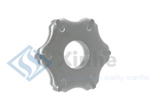 China 6 Points Carbide Tipped Scarifier Milling Cutters Husqvarna Concrete Planer Attachments wholesale
