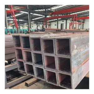 China 20mm Black Square Rectangular Steel Pipe Tubes Seamless Metal Carbon wholesale