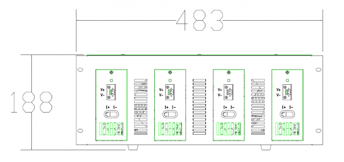 10V20A(4ch)High precision and energy saving(Feedback type)Battery capacity tester 2