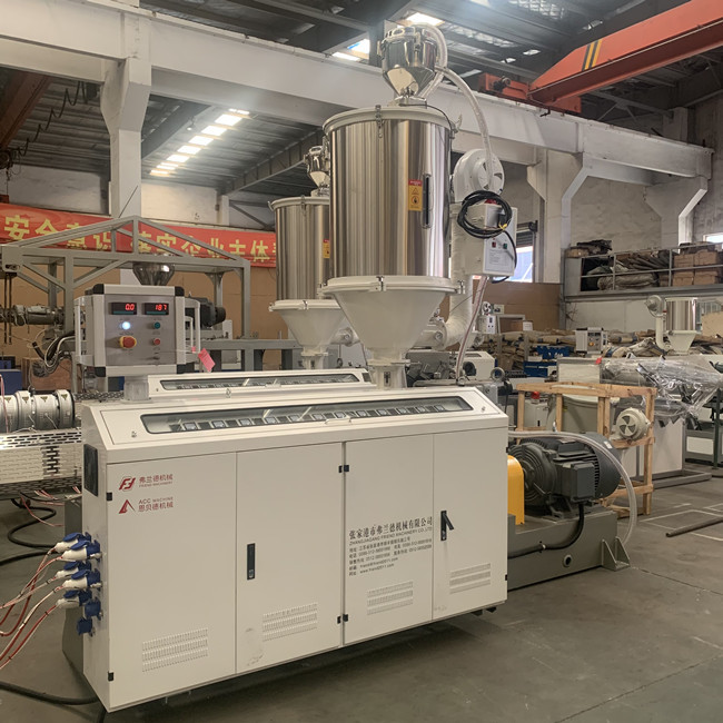 140RPM LDPE Plastic Film Recycling Extruder Equipment