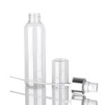 Reusable PET Plastic Mist Spray Bottle For Hair 30ml 50ml 80ml