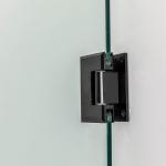 Flat and Minimalist Swing Frameless Shower Doors with Standard Duty Hinges