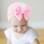 Newborn Baby Hospital Hats with Bowknot Toddler Infant Hat Baby Beanie hat
