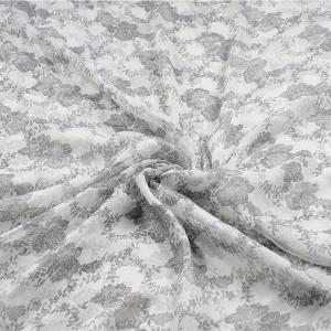 China Digital Printed 44 inch Silk Georgette Chiffon Fabric Crepe De Chine Material on sale