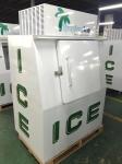 Commercial ice cube storage freezer, outdoor ice cooler bag storage freezer