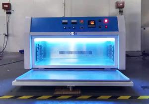 China LIYI Small Size Desktop Aging Test Chamber UVA340 UVB313 UVA351 1200mm UV Lamps wholesale
