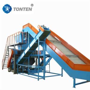 China Tire Shredder Product Line Rubber Recycling Plant Tire Crushing Machine wholesale