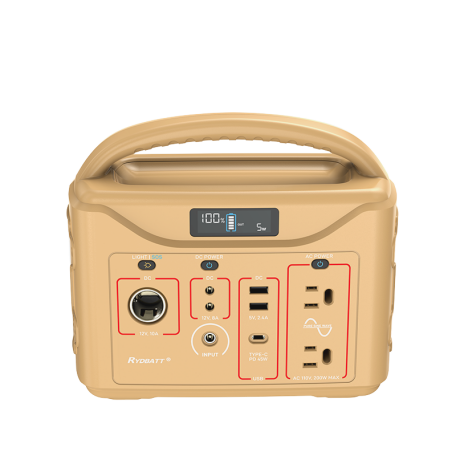 300Wh Solar Generator Portable Power Station For Camping Outdoor