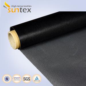 China 580g Ptfe Coated Fiberglass Fabric China Single Side For Heat Resistant Blanket wholesale