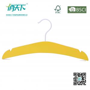 China Betterall Four Color Lovely Wood Baby Hangers Wholesale on sale