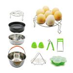 Amzon Hot Sell 10 pcs Silicone Various Combination Kitchen Pot Accessories Set
