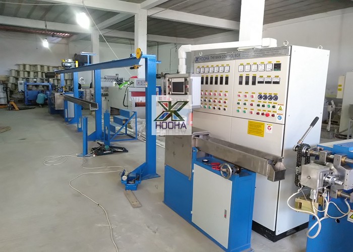 1-4 Cores Cable Manufacturing Equipment / Seven Strand Jacketed Wire Maker Machine