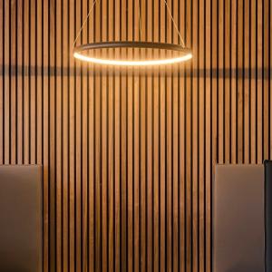 China Eco-Friendly Acoustic Wooden Panel with Polyester Fiber and Contemporary Design Style wholesale