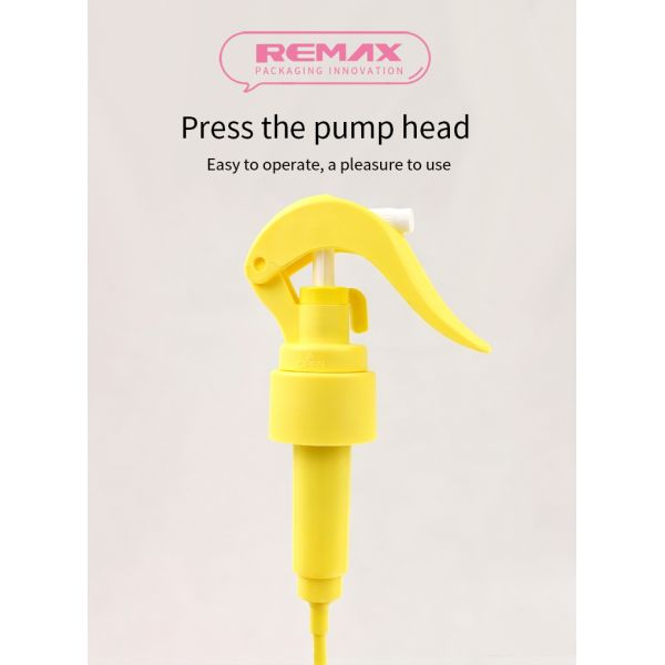 Refillable 200ml Yellow Mouse Sprayer Plastic Bottle