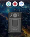 4G Ultra Definition 1080P30fps Android 12.0 Body Camera With Bluetooth 5.0 GPS