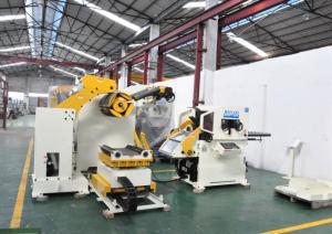 China Aluminum Steel Coil Feeder Straightener 3 In 1 For Punching Press wholesale