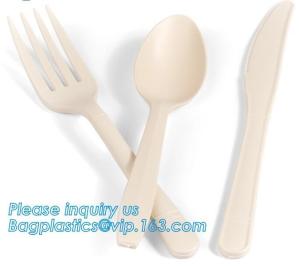 China Disposable Corn Starch Eco Friendly Dinnerware Cutlery Reusable Coffee Cup Safe Bamboo wholesale