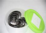 RK Bakeware China Foodservice NSF Stainless Steel Mousse Cake Ring, Round Heart