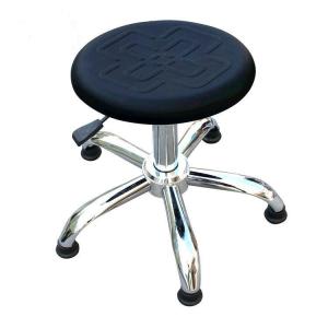 China EPA Sensitive Area ESD Drafting Chair Chinese Knot Pattern Surface Pneumatic Rotatable on sale