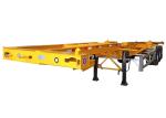 30 Ton Skeleton Semi Trailer 20Ft 40Ft Tipping Skel Trailer