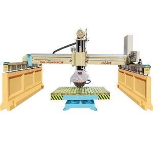 China Cnc Stone Cutting Marble Block 360 Deg 60cm Blade Cutting Machine 5200kg wholesale