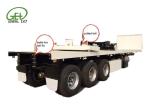 35T Capacity 40ft 3 drum axles Container Shipment Flatbed Semi Truck Trailer