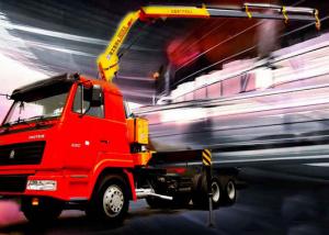 China High Quality 5T Mobile Knuckle Truck Mounted Crane With Safety Transportation for Sale wholesale