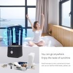 Mini Portable Uvc Disinfection Lamp , Chargeable USB Car UV Sterilizer Light