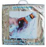 Custom food grade insulated aluminum foil thermal pizza bag,Reusable aluminium
