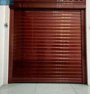 China 0.1m/S 77mm Slat Aluminum Roller Shutter For Garage wholesale