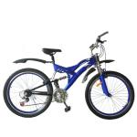 Steel Frame 26" 21S Full Suspension Mountain Bike for CE Certified OEM
