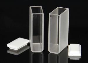 China IR Micro Quartz Cuvette , Glass Cuvettes For Spectrophotometer Measuring Reflex on sale