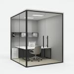 Modern Office Wall Full View Office Glass Partition Wall