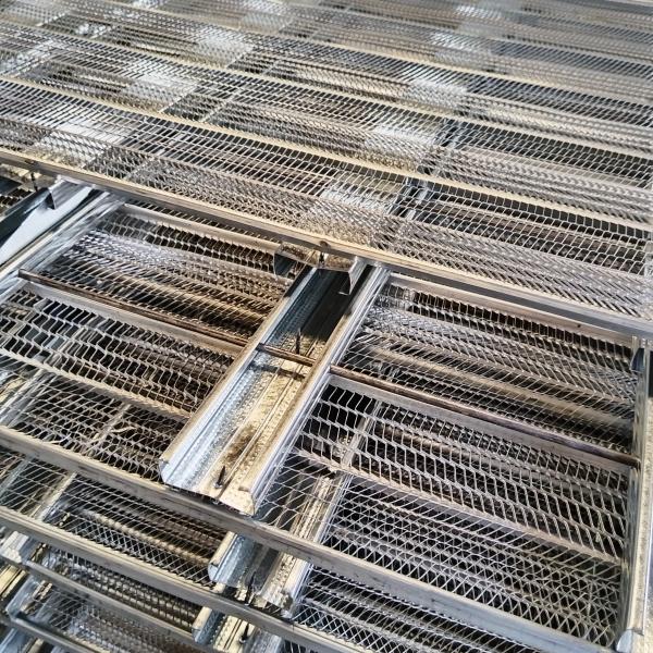 Galvanized Rib Lath Formwork for Cement Pouring 1.1m x 3m