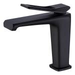 Matte Black Gold Grey Bathroom Basin Faucets Single Handle 1.2GPM