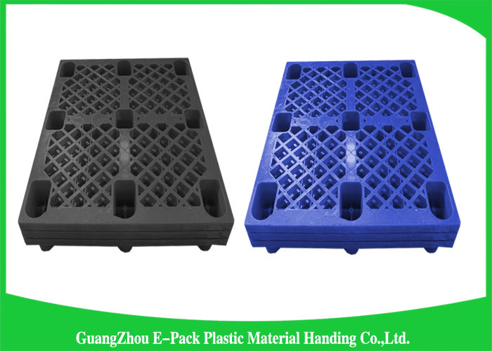 Stackable Warehouse Rackable Plastic Pallets , Light Duty 40 X 48 Plastic Pallets