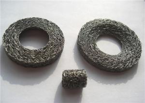 China OD30mm Cylindrical Anti Vibration Mount SS304 SS316 Compressed Wire Mesh 0.09mm - 0.55mm wholesale