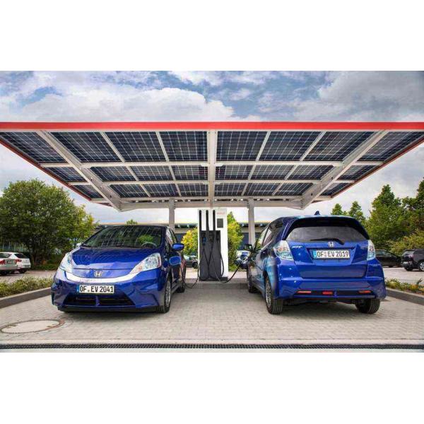 Corrosion Resistant Aluminum Solar Panel Carport Mounting Structure