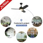 Indoor 42" Suspender Length LED Ceiling Fan with High Airflow and Adjustable