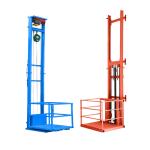 Hydraulic Goods Lift 1 Ton 9m Vertical Wall Mounted Cargo Elevator For Warehouse
