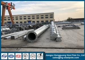 China Electric Power Transmission Poles / Steel Tubular Pole Corrosion Resistance wholesale