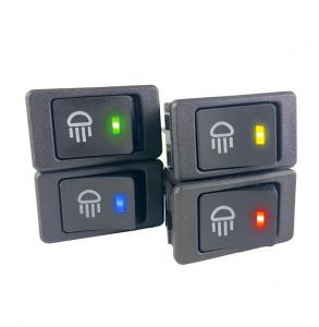 China KCD4 Rocker Switch ON-OFF 2 Position 4 Pins LED 12V 35A automobile refitting fog lamp switch with light Rocker switch wholesale