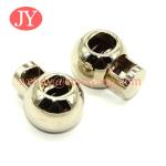 jiayang round shape cheap metal stopper for elastic cord